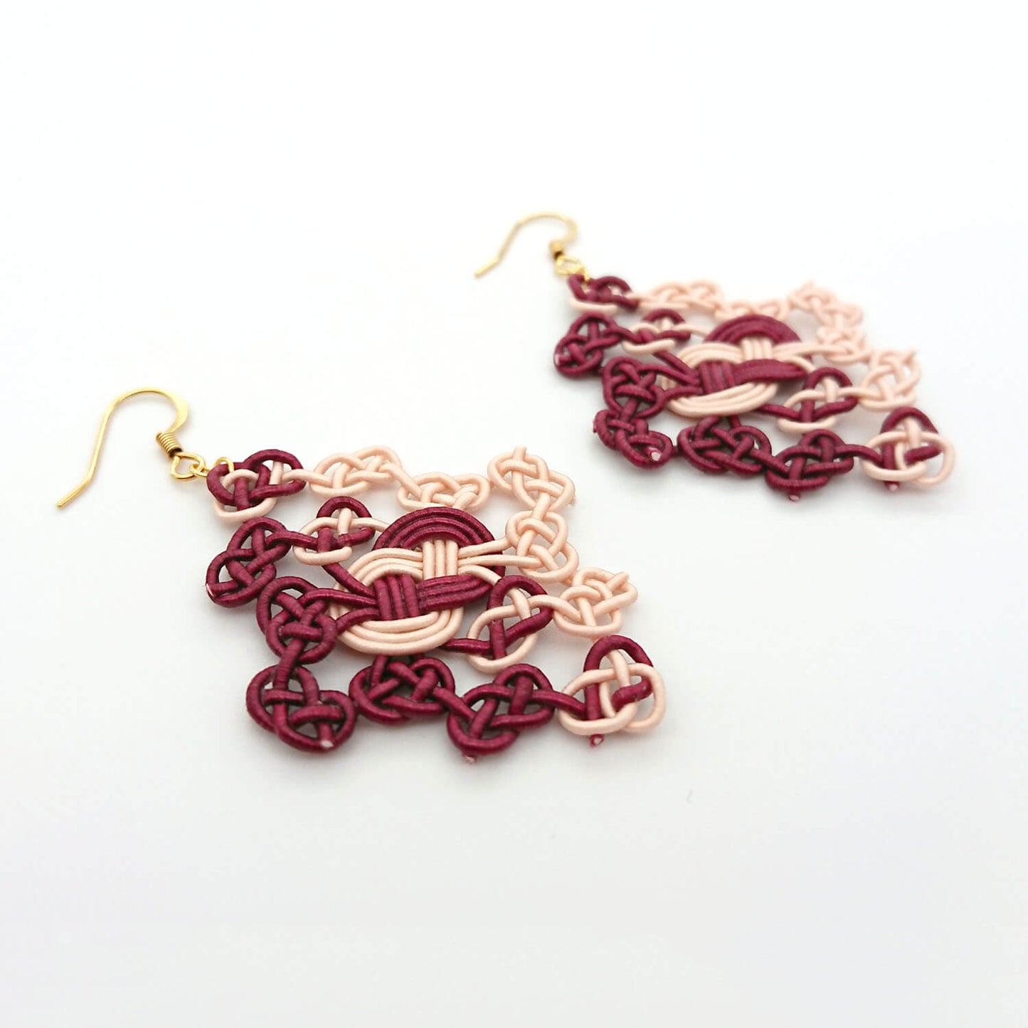 【ACCESSORY】Mizuhiki earrings <Dia>