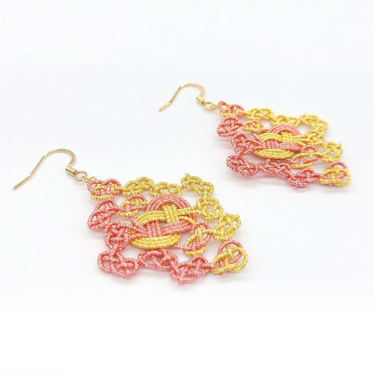 【ACCESSORY】Mizuhiki earrings <Dia>
