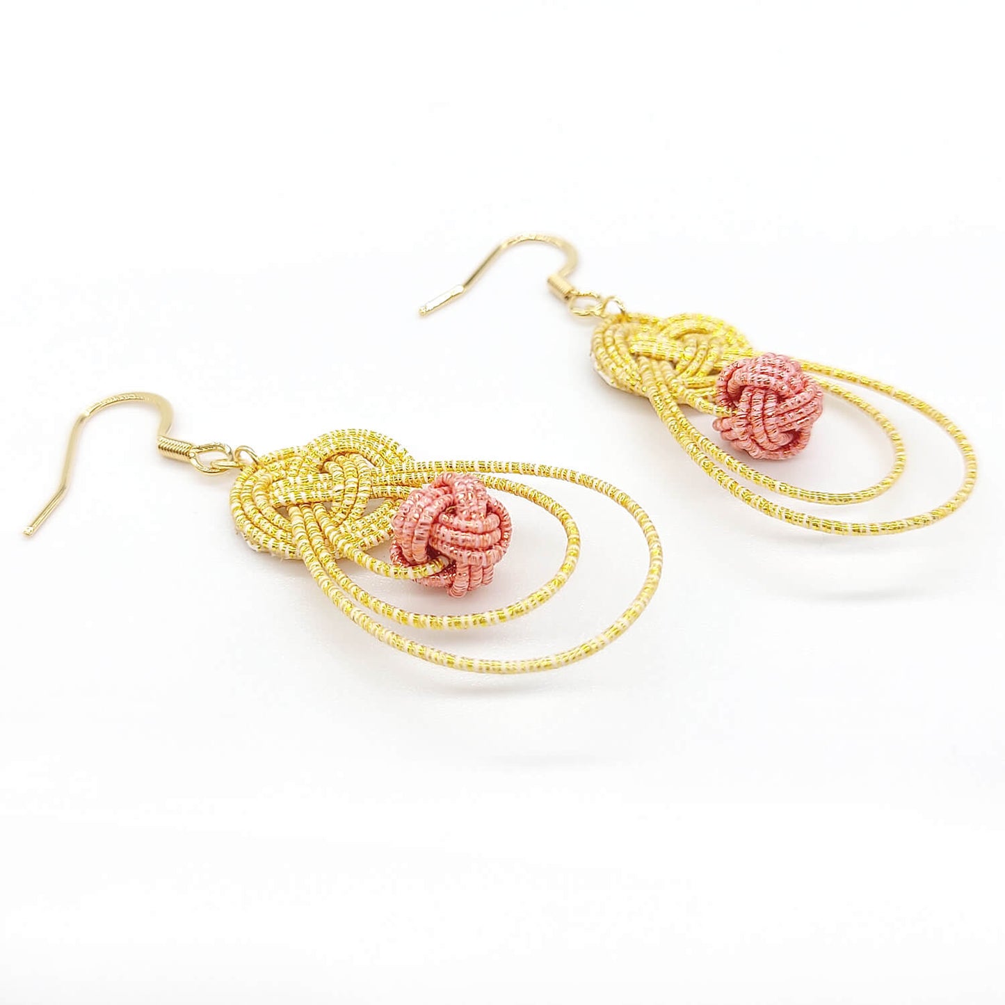【ACCESSORY】Mizuhiki earrings <Drop>