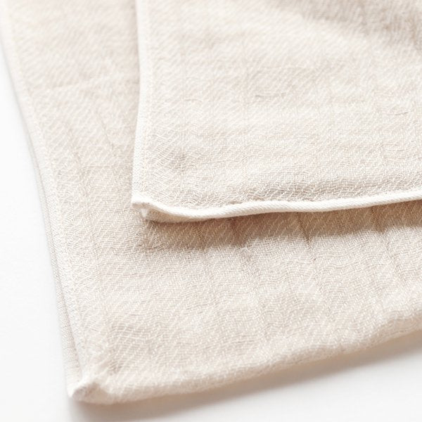 【BATH＆SHOWER】Linen & Gauze Face Towel